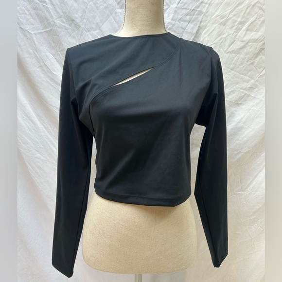 A.L.C. x Bandier Crew Neck Crop Top Large